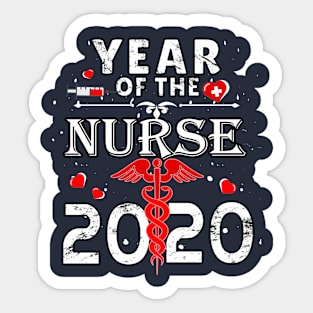 Nurse Year 2020 Thank A Nurse Appreciation Week Sticker